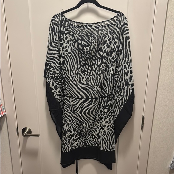 🆕 Contours by Coco Reef Shapemaker Zebra Print Swim Cover. L/XL. NWT!💥💥 - Picture 6 of 8